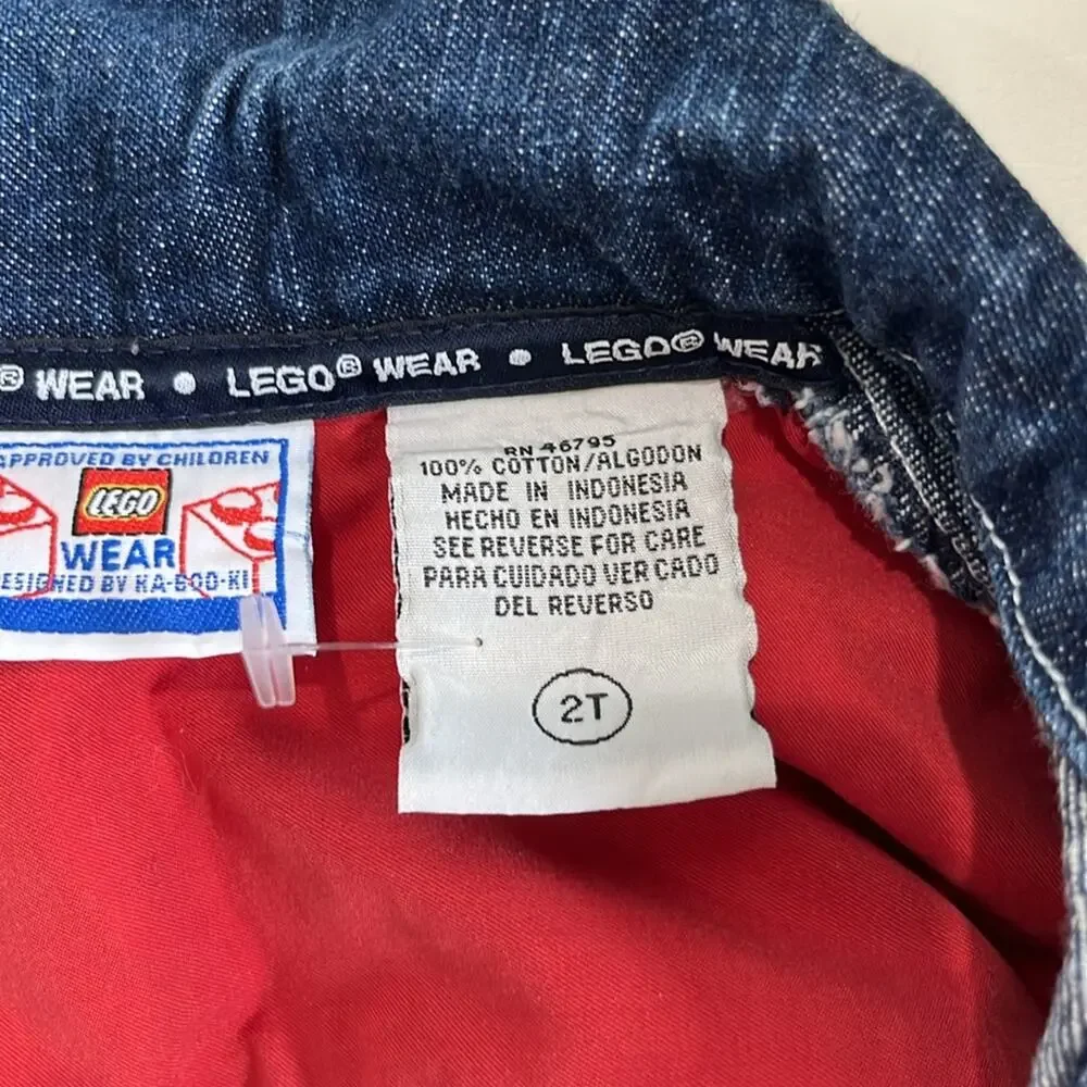 Lego back size